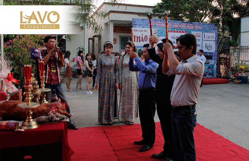 GIỖ TỔ NGÀNH TÓC VIỆT NAM 2018 TẠI LONG AN.