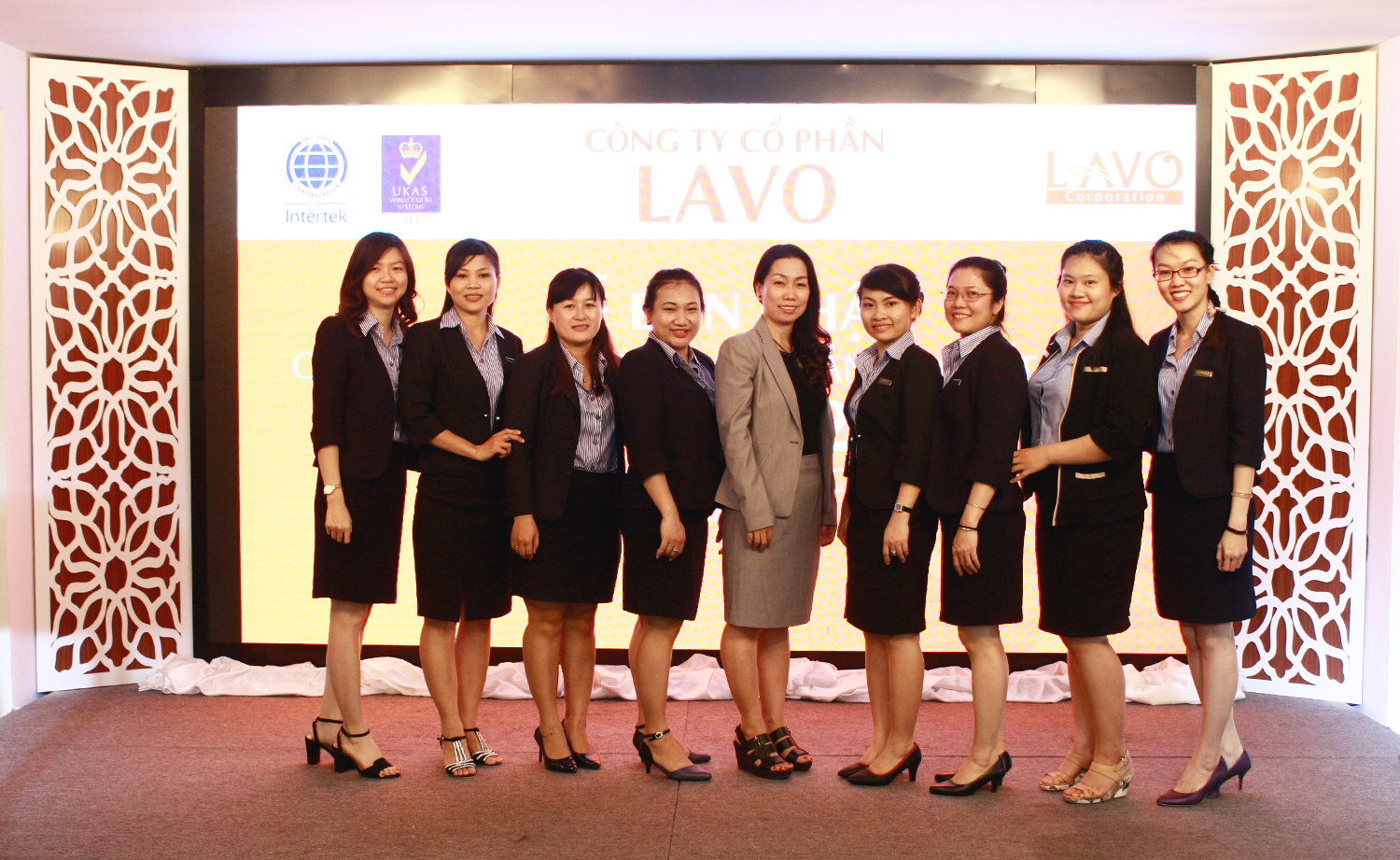 LAVO - LỄ ĐÓN NHẬN CHỨNG NHẬN HỆ THỐNG QUẢN LÝ CHẤT LƯỢNG ISO 9001:2015