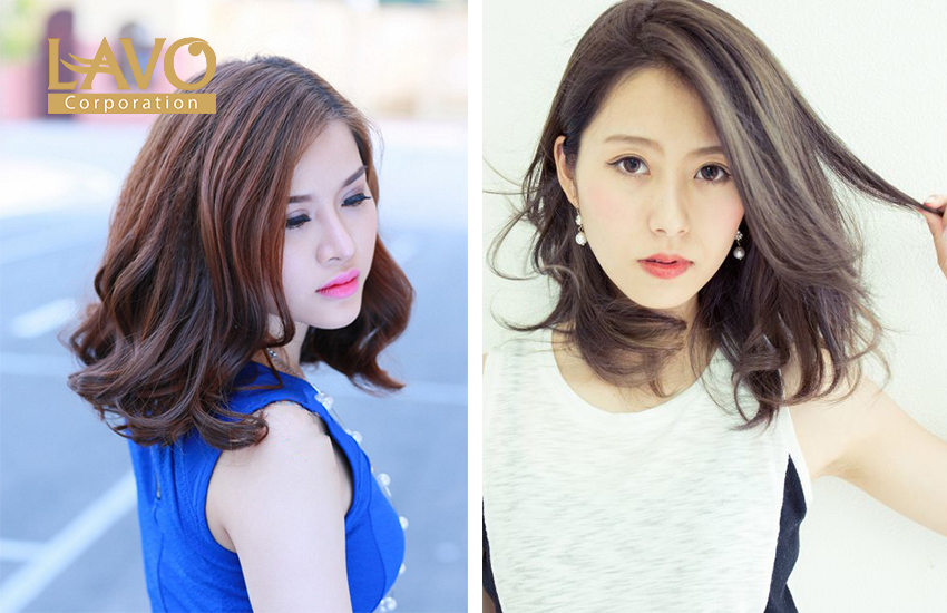 TÓC LOB XOĂN GỢN SÓNG