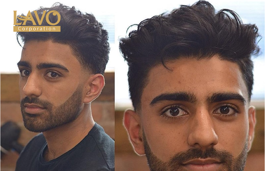 KIỂU SWEEP BACK  XOĂN