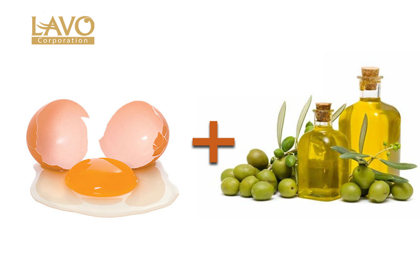 MẶT NẠ LÒNG ĐỎ TRỨNG VÀ DẦU Ô LIU