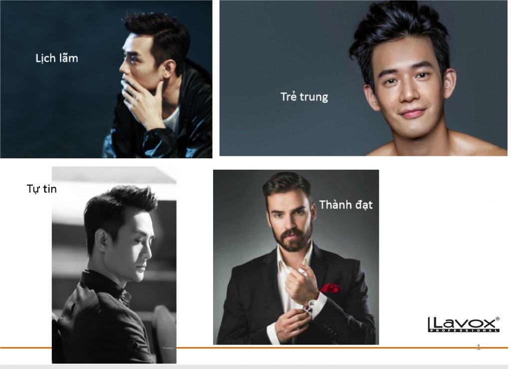 PHONG CÁCH TÓC ĐEN CHO NAM