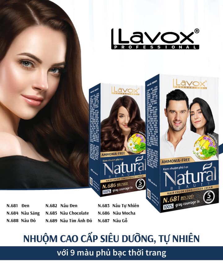 Nhuộm Cao Cấp Siêu Dưỡng, Tự Nhiên