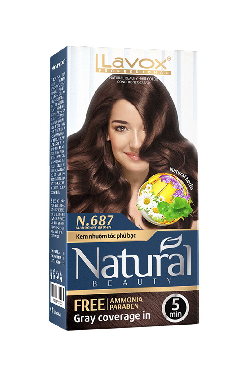 Nhuộm Cao Cấp Siêu Dưỡng Tự Nhiên Lavox – 9 Màu