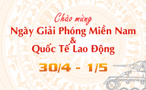 Thông Báo Nghỉ Lễ 30/04/2016 – 01/05/2016