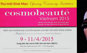 Thư Mời Khai Mạc Cosmo Beaute’ Vietnam 2015