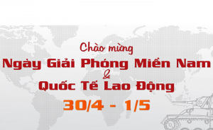 Thông Báo Nghỉ Lễ 30/04 – 01/05