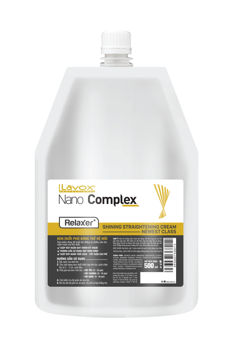Kem Duỗi Phủ Bóng Thế Hệ Mới Lavox Nano Complex