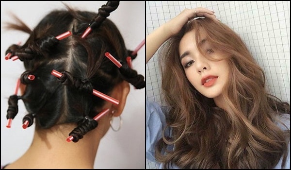 7 Cách uốn đuôi tóc dài đẹp đơn giản không cần máy uốn