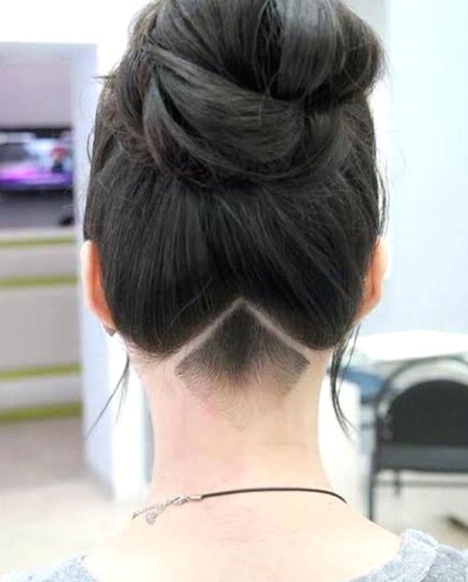Undercut tạo hình sau gáy với bất kỳ kiểu nào mà bạn muốn