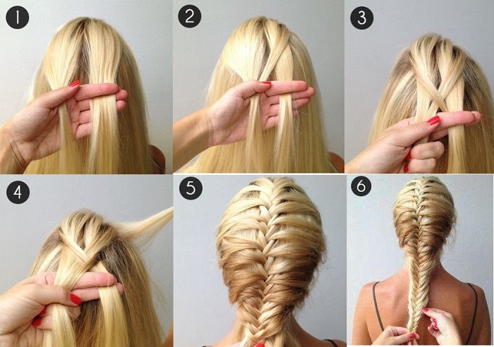 Chỉ 6 bước để có một mái tóc tết xương cá cá tính