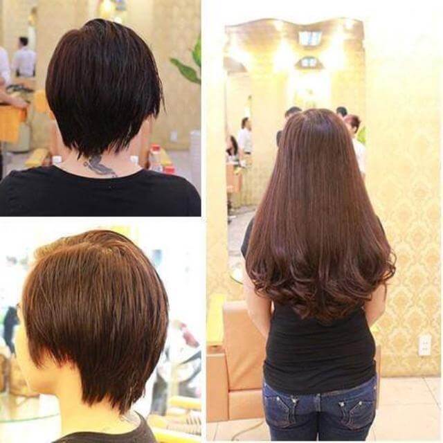 Tóc dài trông tự nhiên như thật