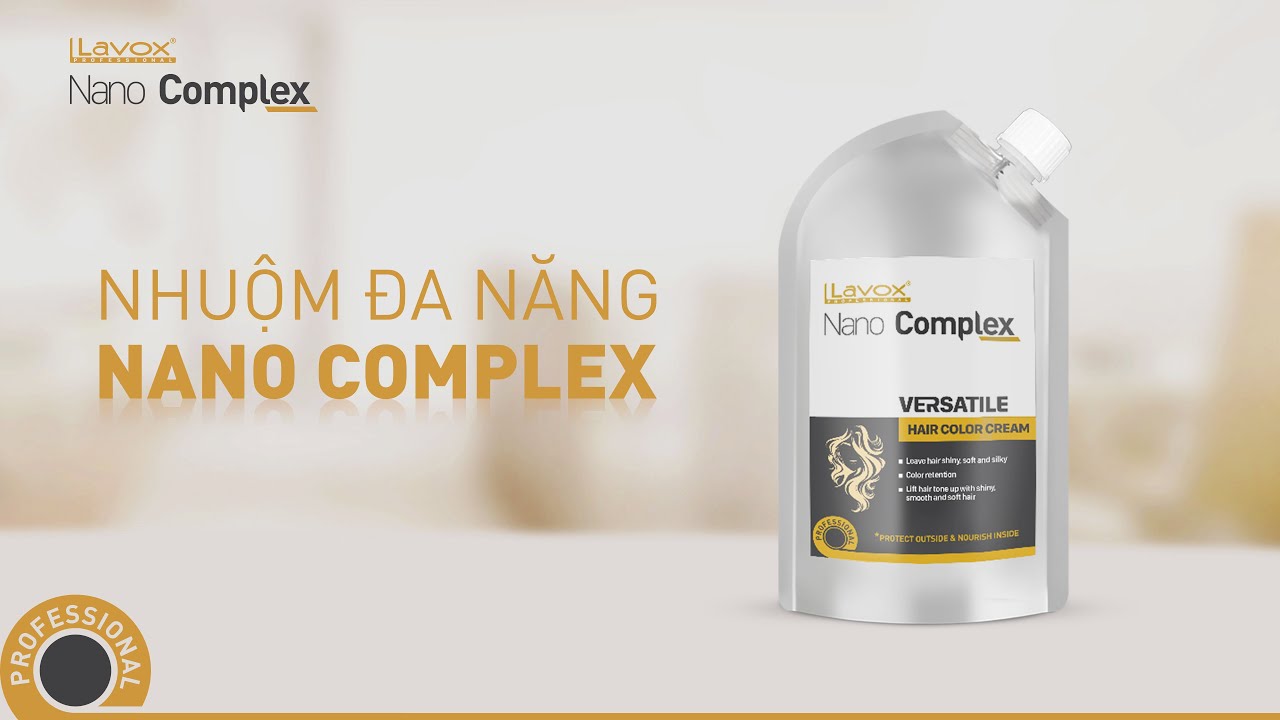 4 chức năng trong 1 sản phẩm nhuộm LAVOX NANO COMPLEX