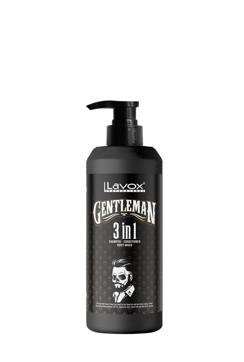 Dầu Gội – Xả – Tắm 3 in 1 Lavox Gentleman