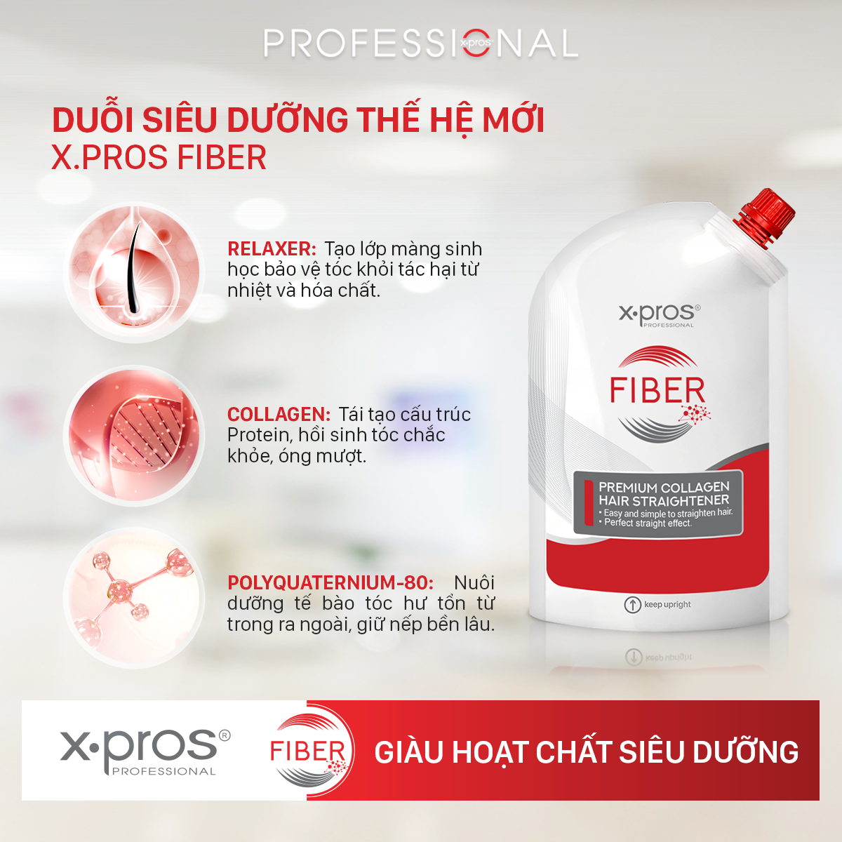 Review thuốc duỗi tóc tại nhà X.Pros tốt nhất hiện nay