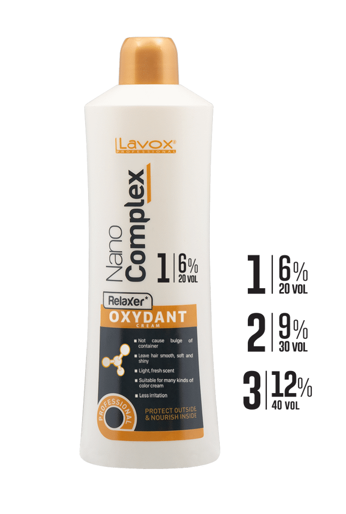 Lựa chọn tỉ lệ phần trăm của oxy tùy thuộc vào màu nhuộm tóc