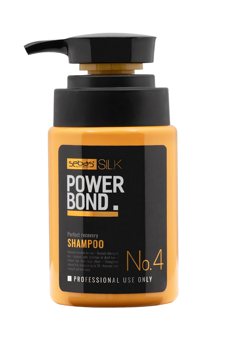 Dầu gội phục hồi toàn diện No.4 Sebas Silk cho mái tóc khỏe từ gốc