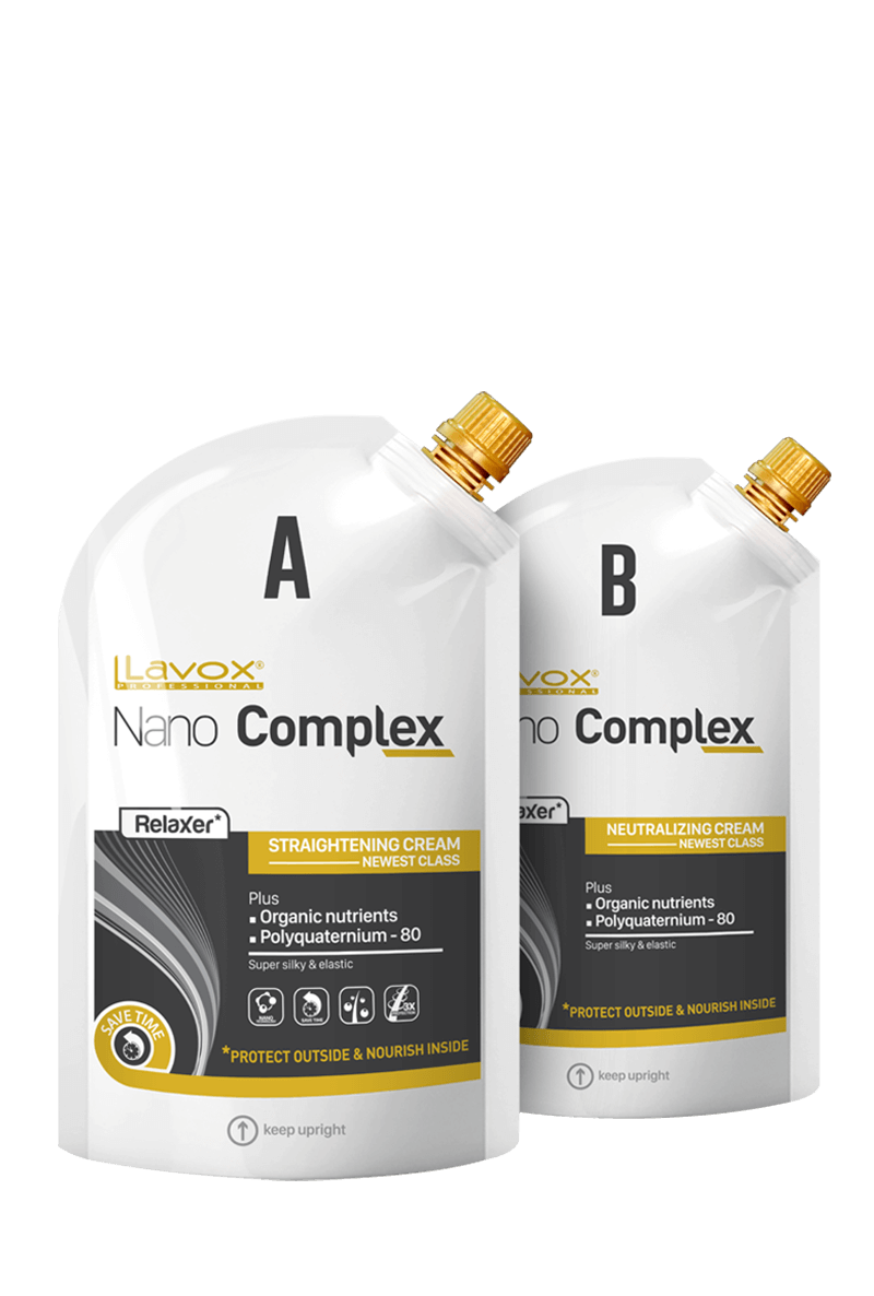 Cho mái tóc thẳng bồng bềnh tự nhiên cùng Lavox Nano Complex Relaxer