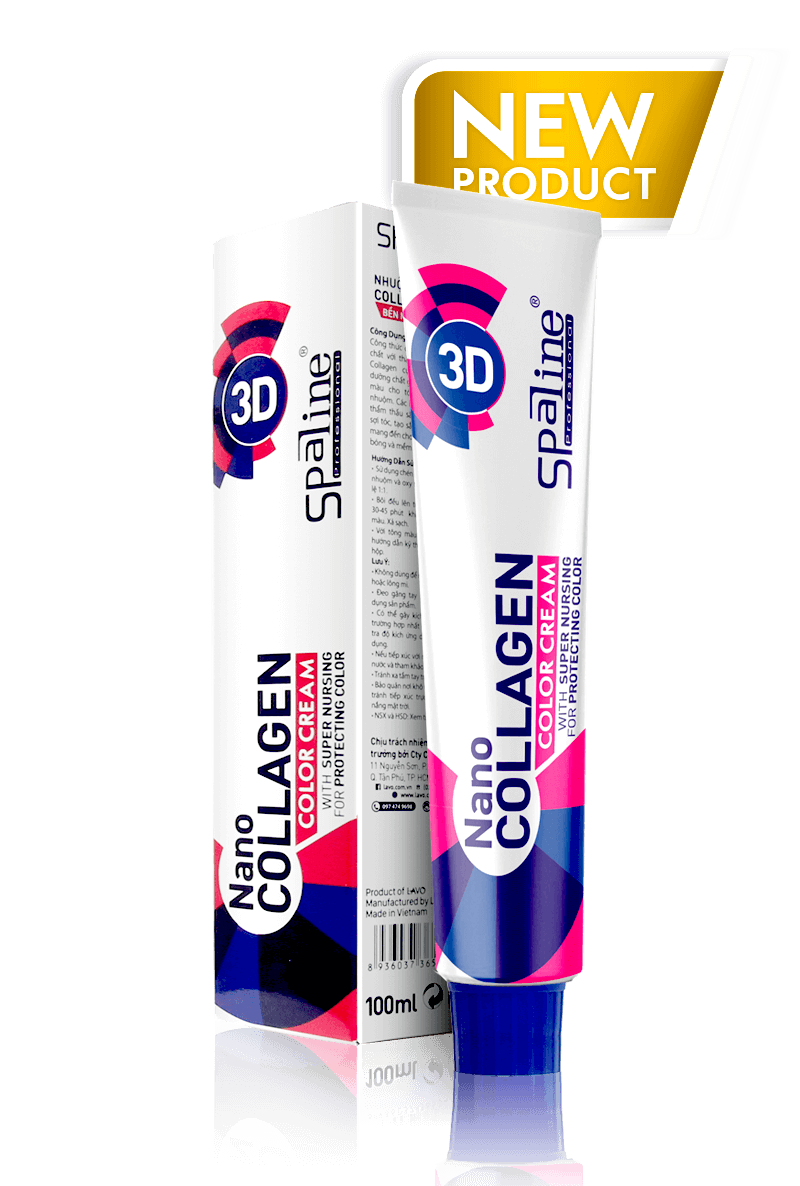 Thuốc nhuộm tóc tạo màu sắc hiện đại Spaline