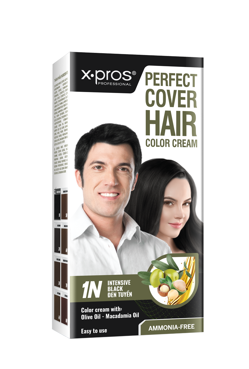 Kem nhuộm phủ bạc siêu nhanh 5 phút X.Pros