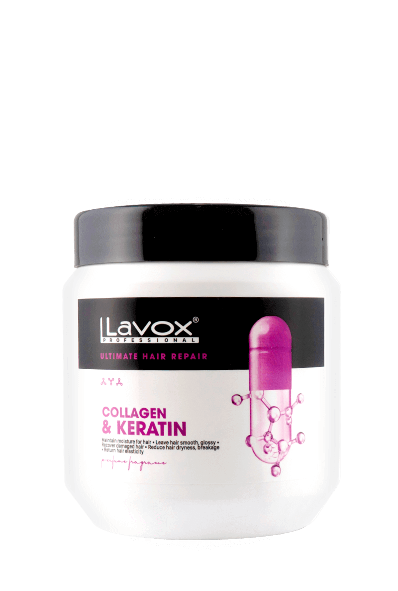 Kem hấp phục hồi tóc collagen Lavox cho bạn mái tóc khỏe đẹp
