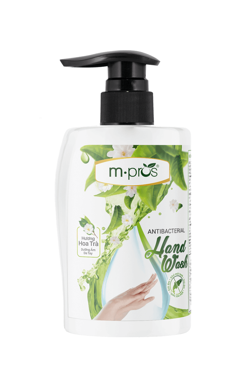 Nước rửa tay diệt khuẩn M.Pros Hoa trà trắng đạt chuẩn chất lượng