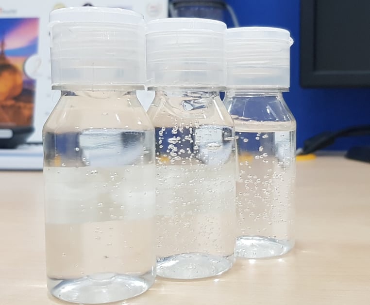 Bảo quản nước rửa tay kháng khuẩn ở nhiệt độ mát