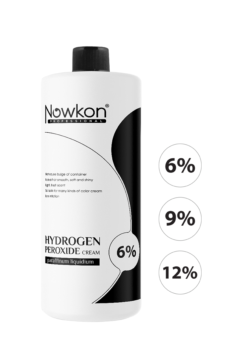 Oxy Trợ Nhuộm 6% – 9% – 12% Nowkon 1000ml