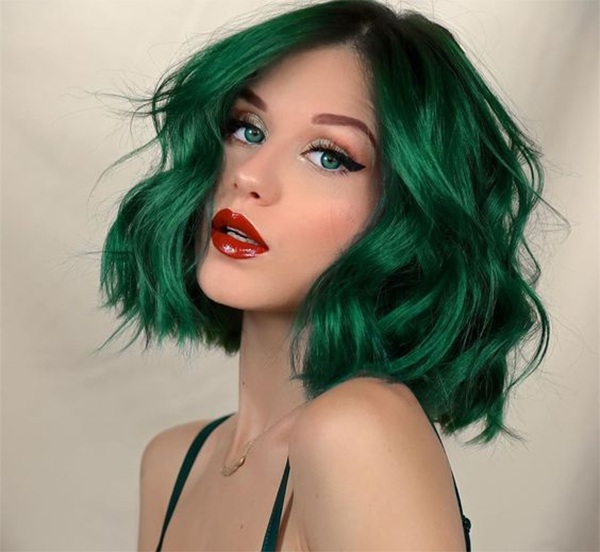 Xanh lá nổi bật nét đẹp nàng