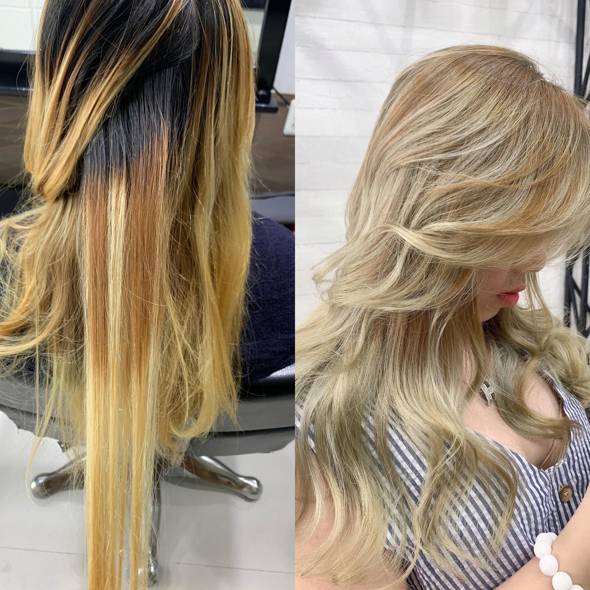 Nhuộm cân bằng là gì? Công thức nhuộm tóc cân bằng 2 khúc màu tại nhà