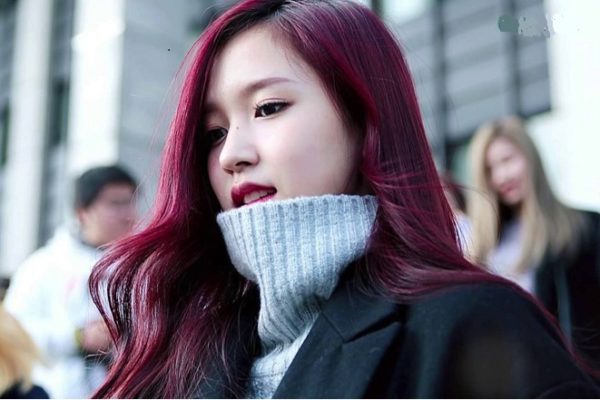 Màu nhuộm đỏ tím không cần tẩy cho nàng quyến rũ và ngọt ngào hơn