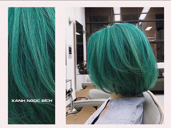 Lựa chọn kem nhuộm tóc màu xanh ngọc chính hãng Sebas