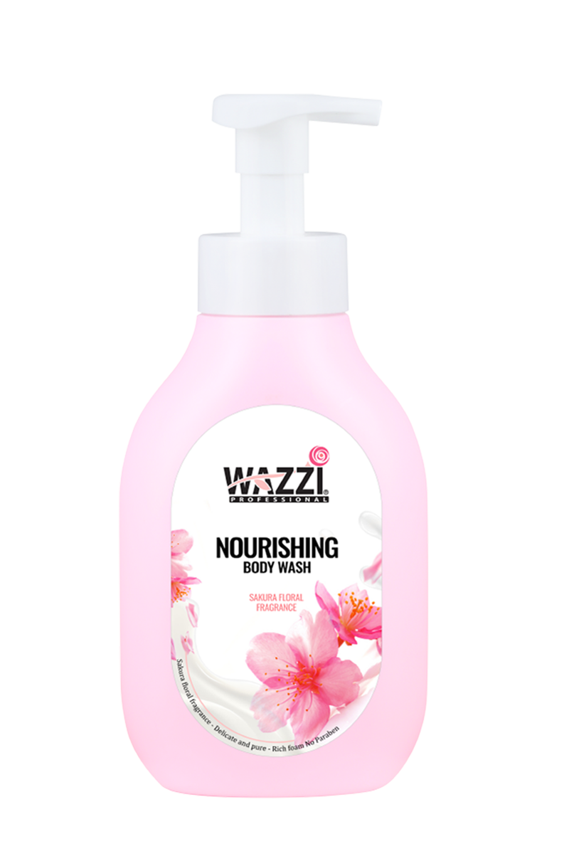 Sữa Tắm Dưỡng Thể Wazzi – Hương Hoa Anh Đào 500ml
