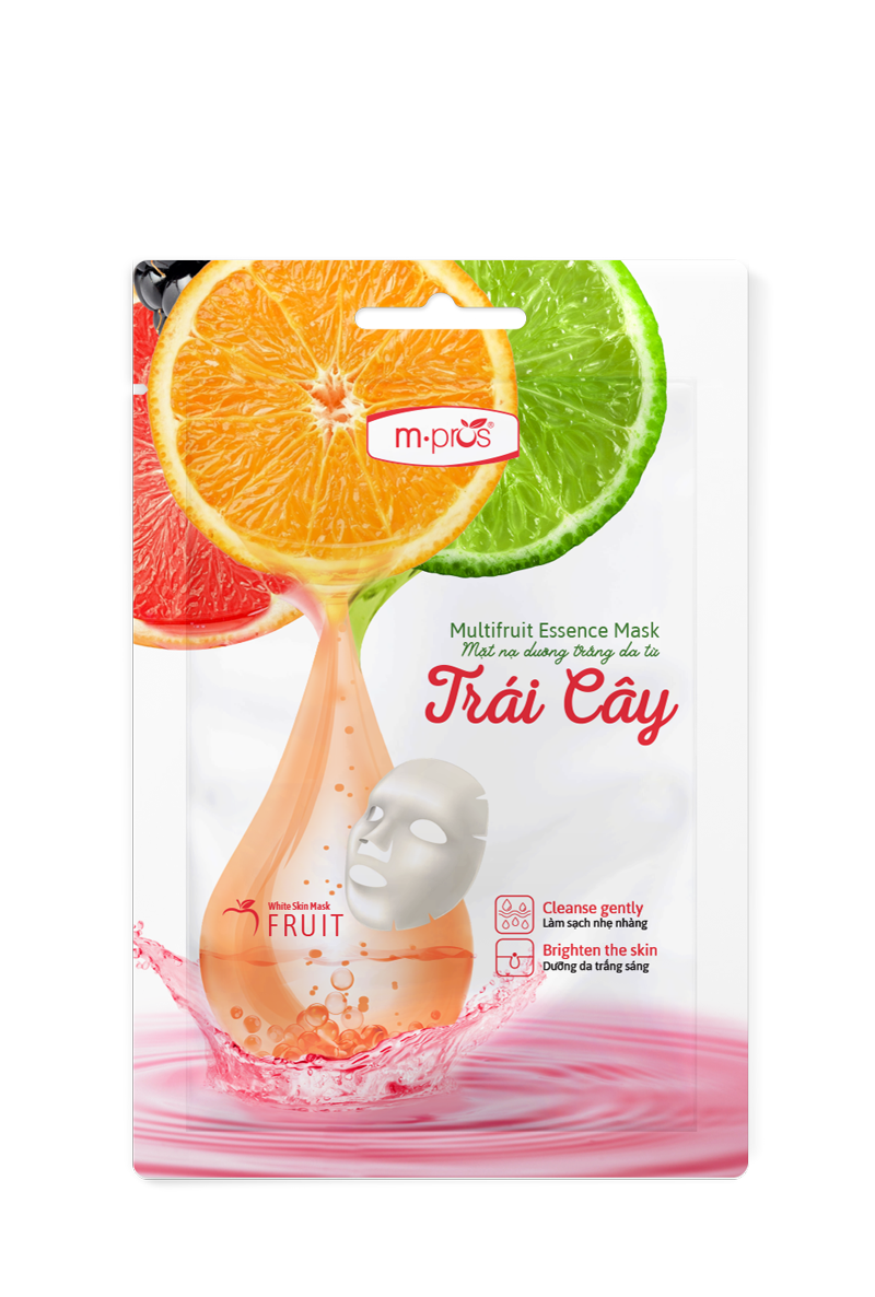 Mặt Nạ Dưỡng Trắng Da Từ Trái Cây (Gói)