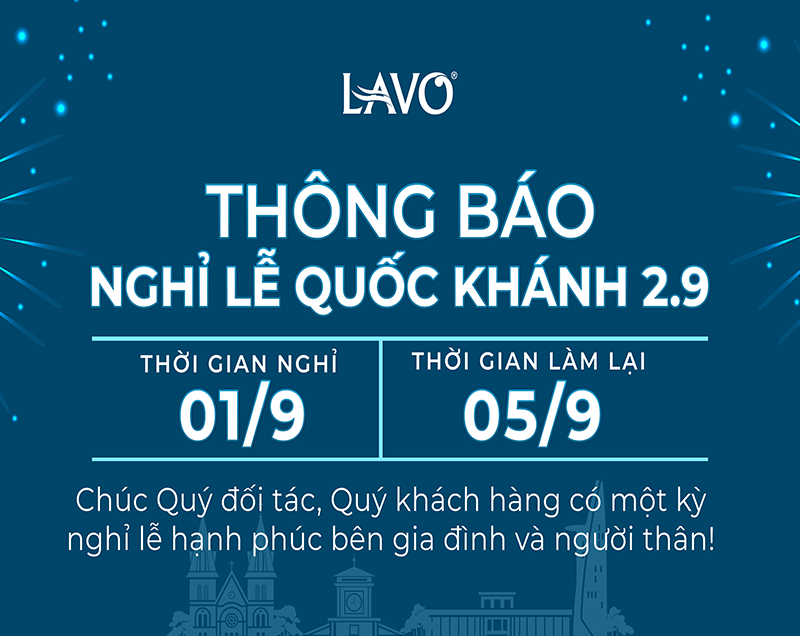 Thông Báo Nghỉ Lễ Quốc Khánh 02.09.2023