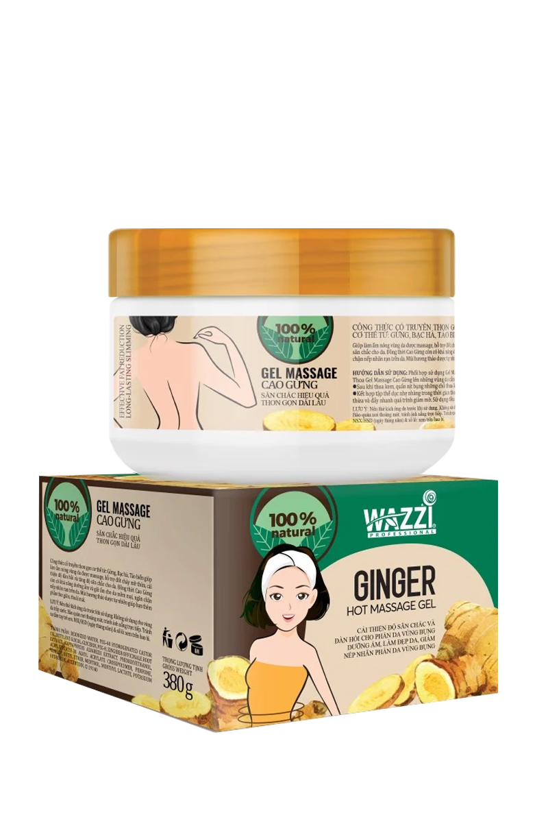 Gel Massage Cao Gừng Wazzi