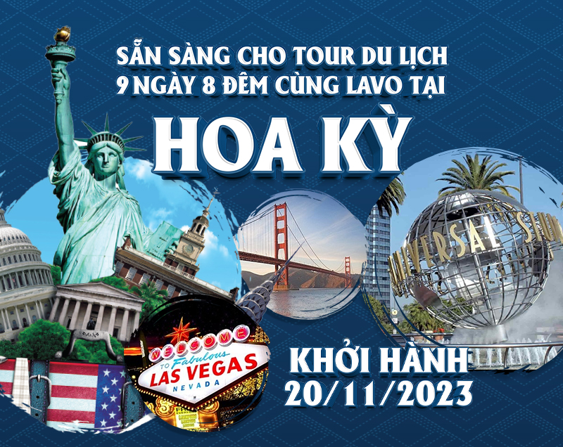 Lavo Và Khách Hàng Sẵn Sàng Cho Chuyến Du Lịch Mỹ 9 Ngày 8 Đêm