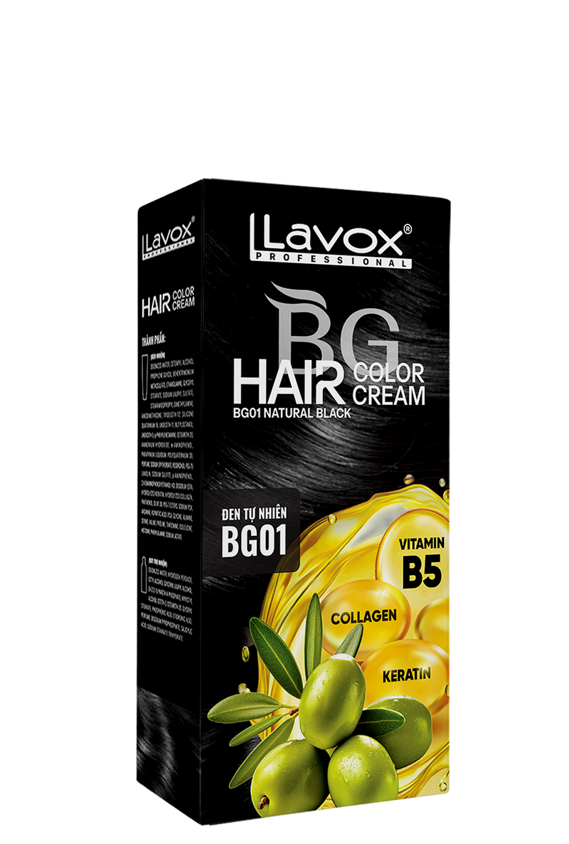 Kem Nhuộm Phủ Bạc Lavox