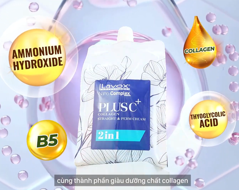 Uốn Duỗi 2in1 Lavox Nano Complex Plus+ – Thẳng Óng Mượt, Xoăn Bồng Bềnh&nbsp;