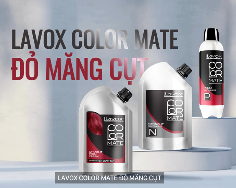 Kỹ Thuật Uốn Duỗi Nhuộm Với 1 Sản Phẩm Duy Nhất – Uốn Duỗi Màu Lavox