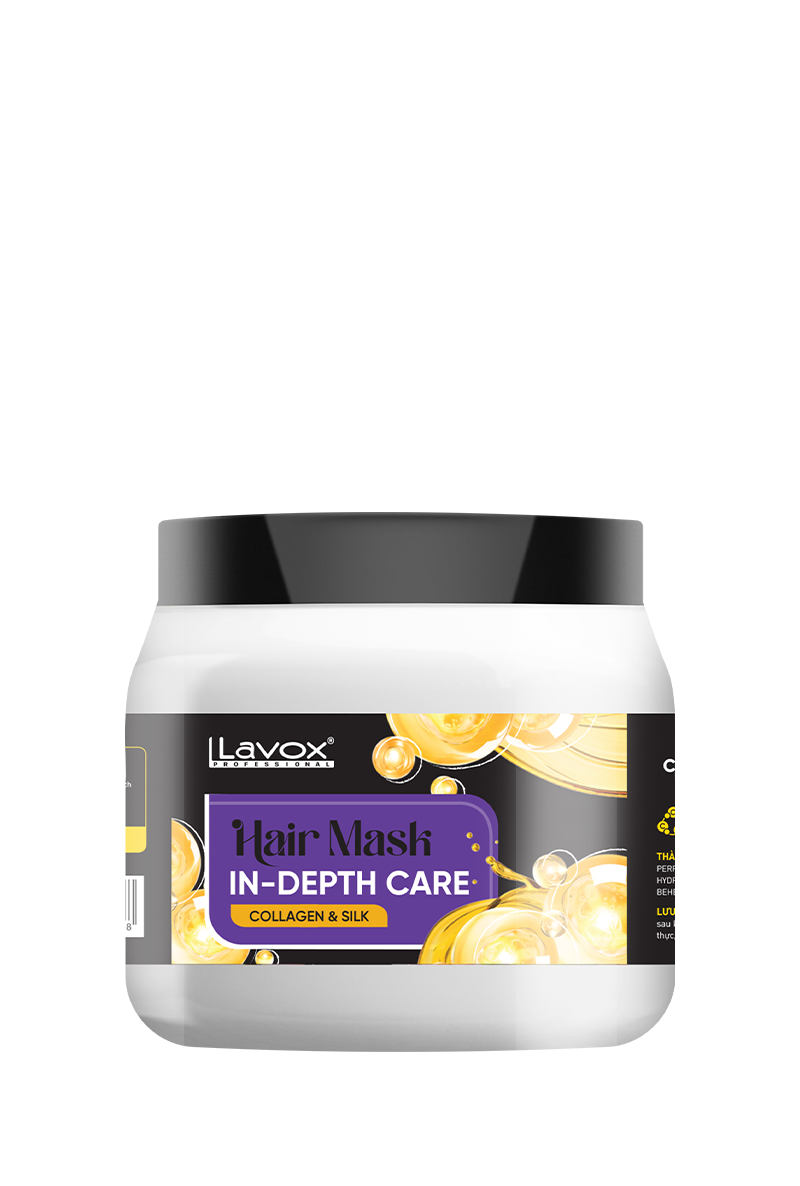 Hấp Dầu Chăm Sóc Tóc Collagen & Silk Lavox