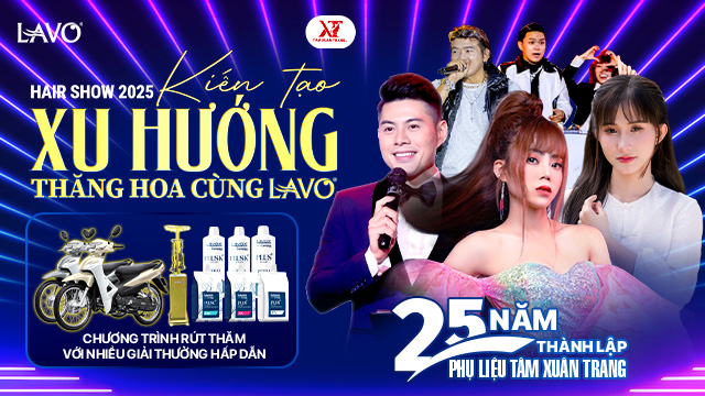 Thư Mời Tham Gia Hair Show Vĩnh Long Tháng 03/2025