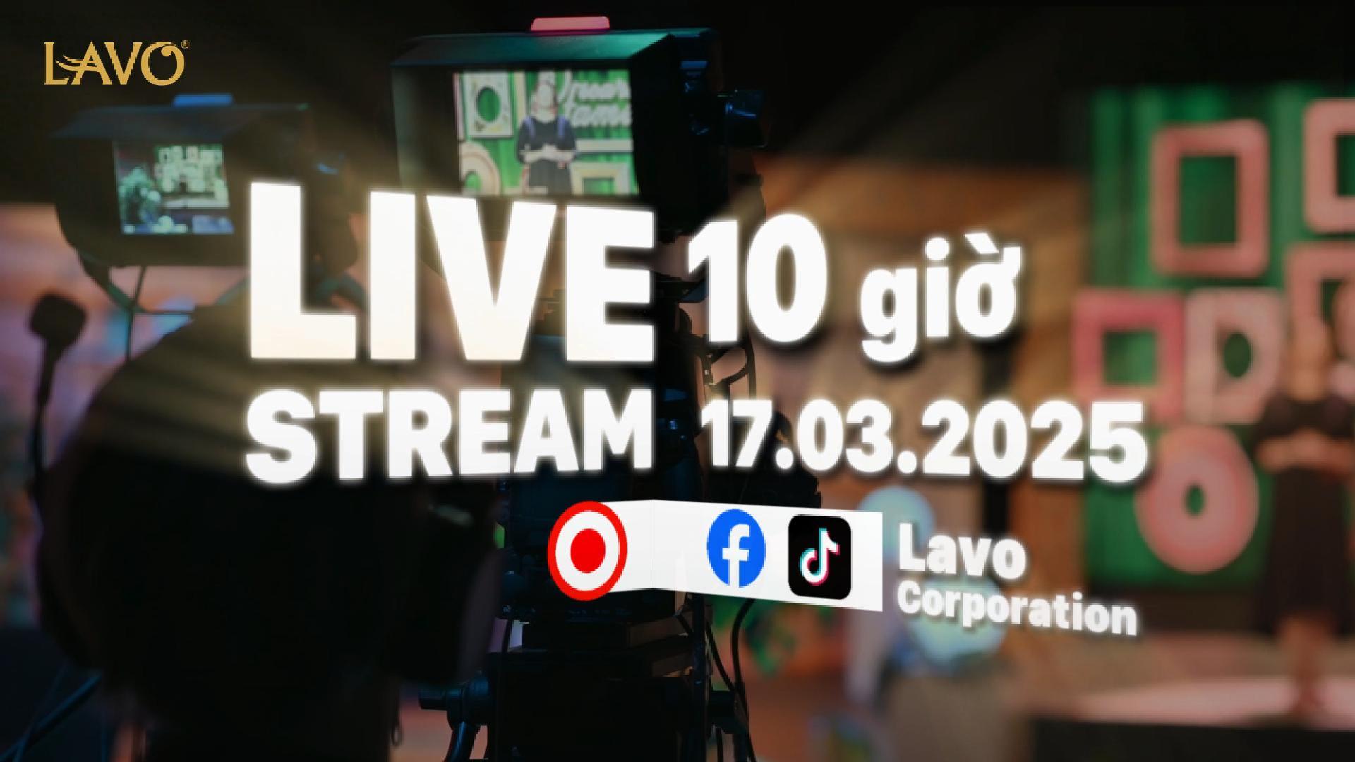 Livestream Độc Quyền Tại LAVO Corporation – Bật Mí Bí Quyết & Kỹ Thuật Tóc Đỉnh Cao📢